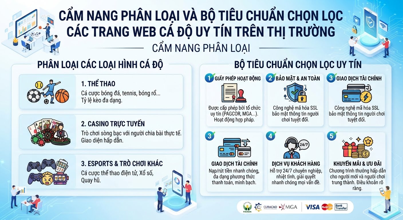 các trang web cá độ uy tín